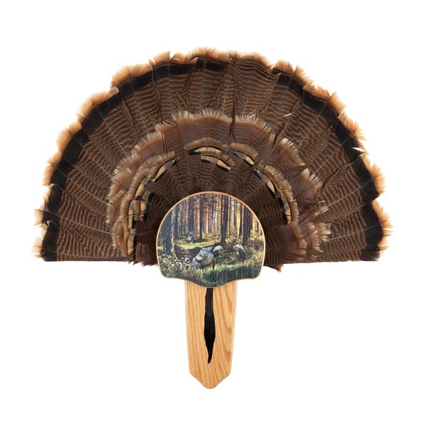 Walnut Hollow Turkey Display Kit Oak Gobblers Lane Fully Assembled 537770 LS01